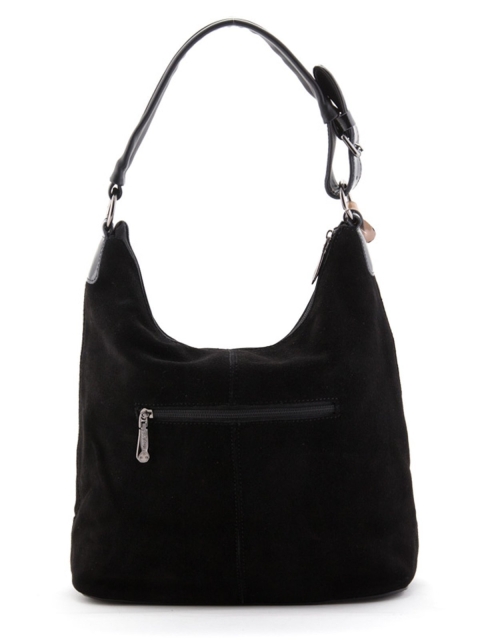Чёрная сумка мешок Polina (Полина) - артикул: К0000023842 - ракурс 3