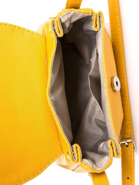 Жёлтая сумка планшет S.Lavia (Славия) - артикул: 611 208 55 - ракурс 4