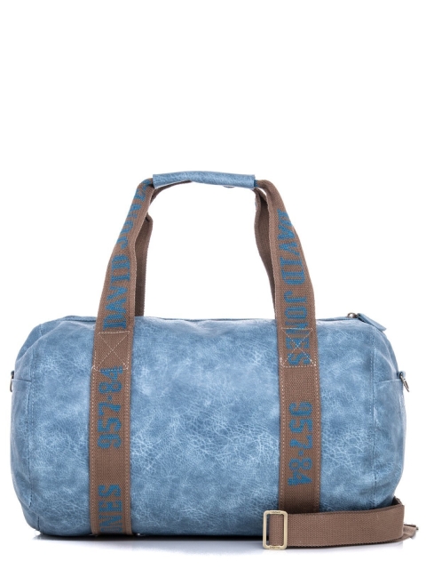 Синяя дорожная сумка David Jones (Дэвид Джонс) - артикул: К0000029455 - ракурс 3