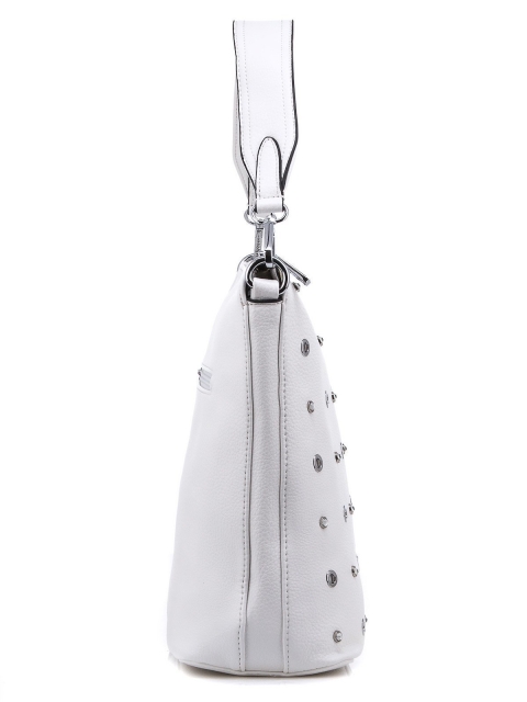 Белая сумка мешок Fabbiano (Фаббиано) - артикул: 0К-00000129 - ракурс 2