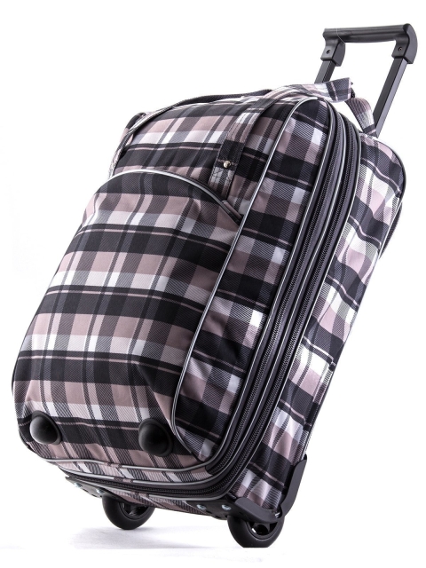 Серый чемодан Lbags (Эльбэгс) - артикул: К0000027217 - ракурс 4