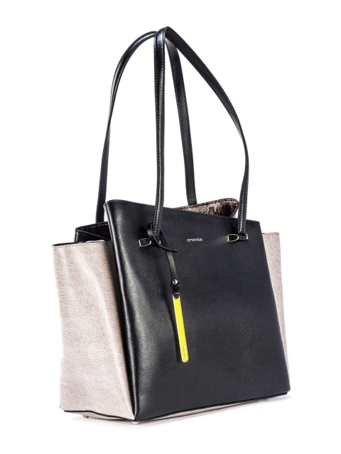 Чёрная сумка классическая Cromia (Кромиа) - артикул: К0000013070 - ракурс 3