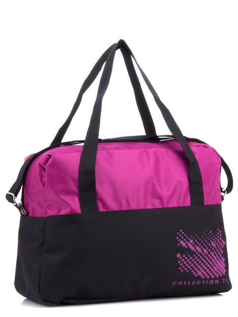 Розовая дорожная сумка Lbags (Эльбэгс) - артикул: К0000032786 - ракурс 1
