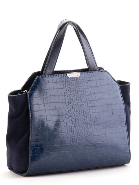 Синяя сумка классическая Polina (Полина) - артикул: К0000023811 - ракурс 1