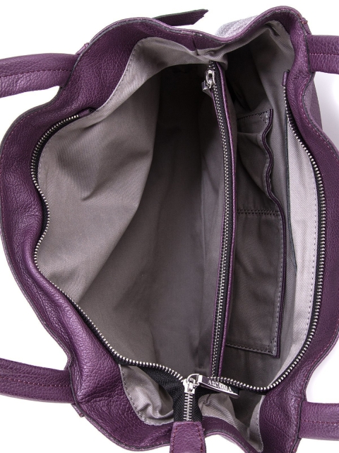 Фиолетовая сумка классическая Arcadia (Аркадия) - артикул: К0000032508 - ракурс 4