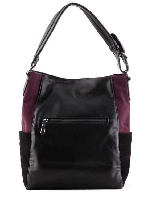 Фиолетовая сумка мешок Polina (Полина) - артикул: К0000023812 - ракурс 3