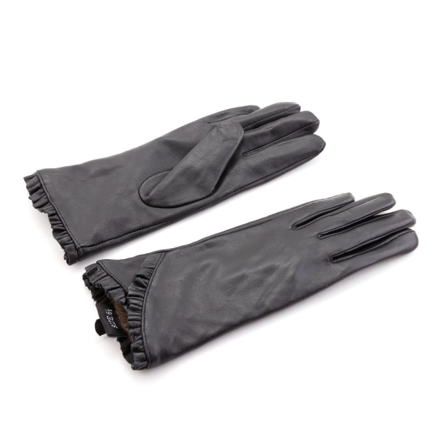 Чёрные перчатки Pittards (Питардс) - артикул: К0000014904 - ракурс 1