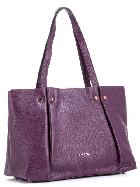Фиолетовая сумка классическая Arcadia (Аркадия) - артикул: К0000032505 - ракурс 1