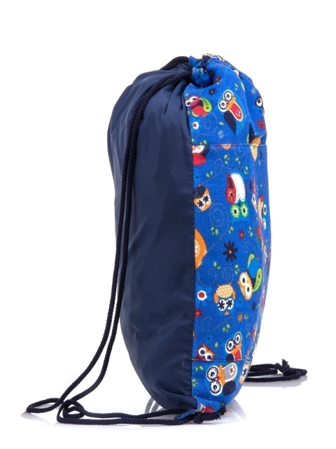 Синяя сумка мешок Lbags (Эльбэгс) - артикул: К0000032797 - ракурс 2