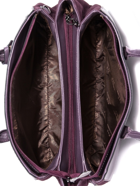 Фиолетовая сумка классическая Polina (Полина) - артикул: К0000035577 - ракурс 4