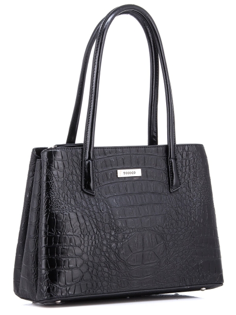 Чёрная сумка классическая Tosoco (Тосоко) - артикул: К0000036599 - ракурс 1