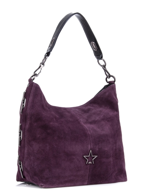 Фиолетовая сумка мешок Polina (Полина) - артикул: К0000032630 - ракурс 1