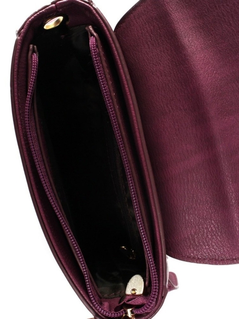 Фиолетовая сумка планшет Valensiy (Валенсия) - артикул: К0000015292 - ракурс 3