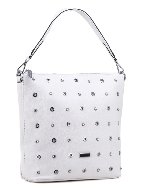 Белая сумка мешок Fabbiano (Фаббиано) - артикул: 0К-00000129 - ракурс 1