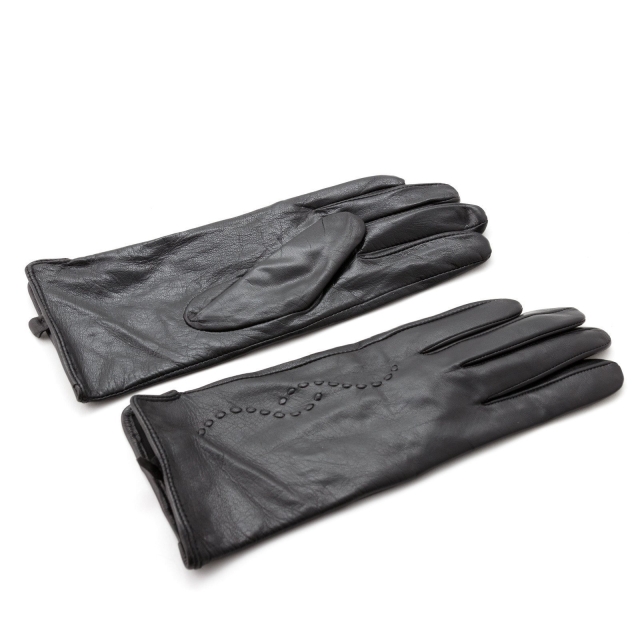 Чёрные перчатки Pittards (Питардс) - артикул: К0000016796 - ракурс 1