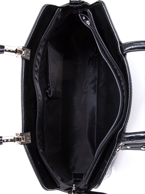 Чёрная сумка классическая Tosoco (Тосоко) - артикул: К0000032329 - ракурс 4