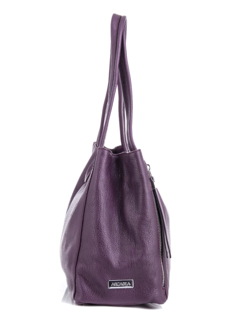 Фиолетовая сумка классическая Arcadia (Аркадия) - артикул: К0000032508 - ракурс 2