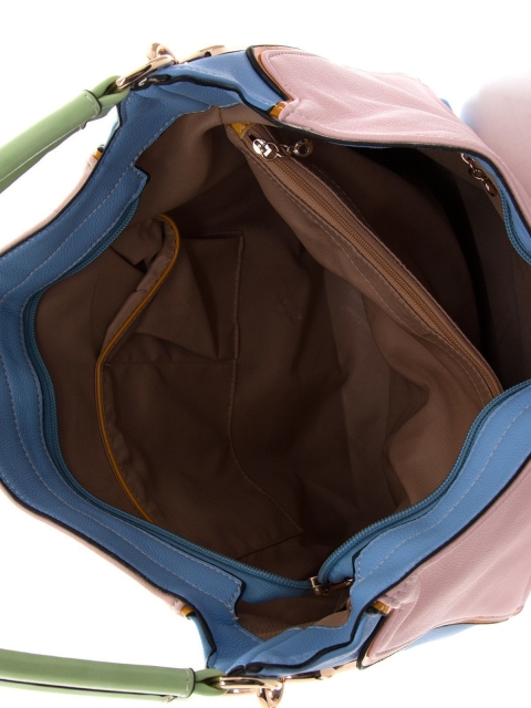 Розовая сумка мешок Fabbiano (Фаббиано) - артикул: К0000006940 - ракурс 4
