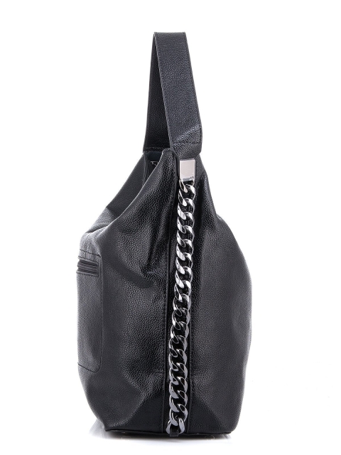 Чёрная сумка мешок Polina (Полина) - артикул: К0000034567 - ракурс 2