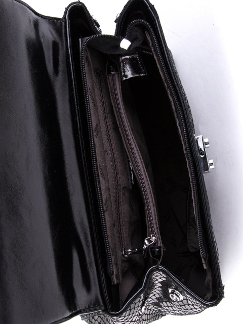 Чёрный портфель Fabbiano (Фаббиано) - артикул: К0000026022 - ракурс 4