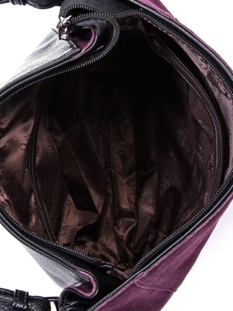 Фиолетовая сумка мешок Polina (Полина) - артикул: К0000032697 - ракурс 4