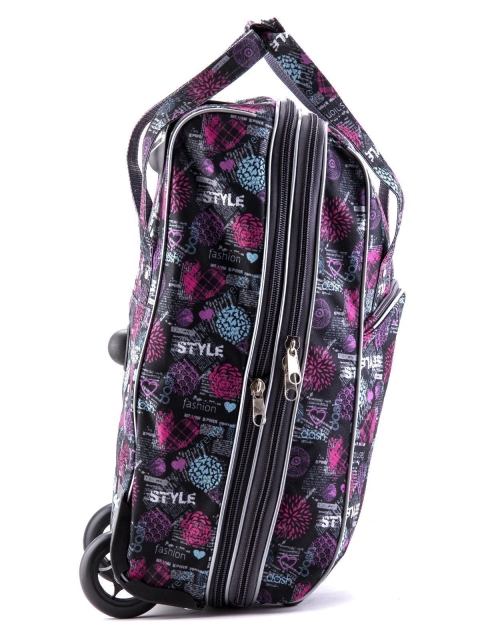 Фиолетовый чемодан Lbags (Эльбэгс) - артикул: К0000015893 - ракурс 2
