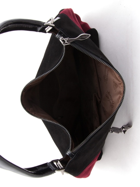 Бордовая сумка мешок Polina (Полина) - артикул: К0000023864 - ракурс 4