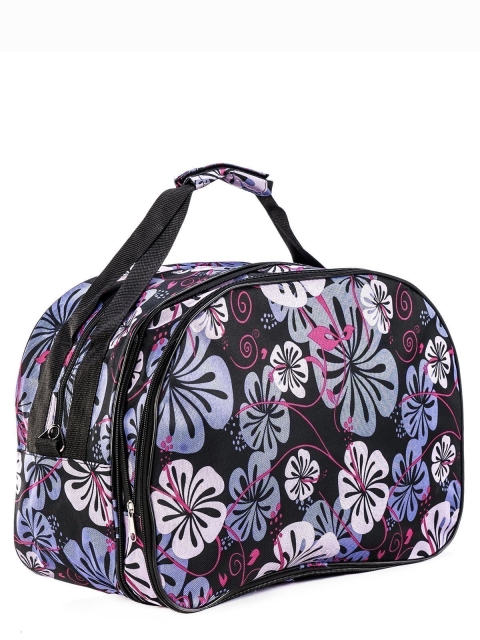 Фиолетовая дорожная сумка S.Lavia (Славия) - артикул: Т020 413 фиол вьюнки - ракурс 4
