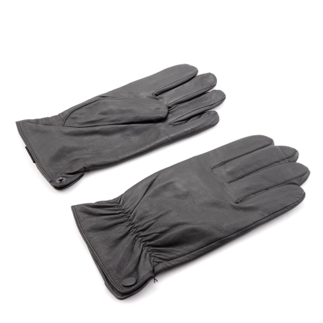 Чёрные перчатки Pittards (Питардс) - артикул: К0000014899 - ракурс 1