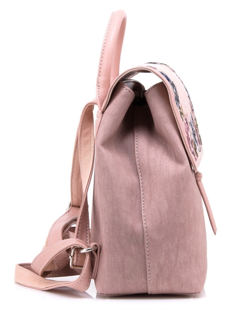 Розовый рюкзак David Jones (Дэвид Джонс) - артикул: 0К-00002332 - ракурс 1