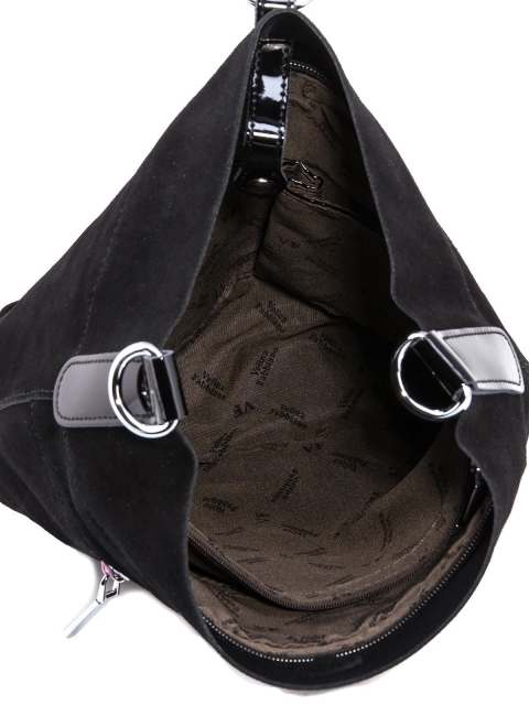 Чёрная сумка мешок Fabbiano (Фаббиано) - артикул: 0К-00005011 - ракурс 1