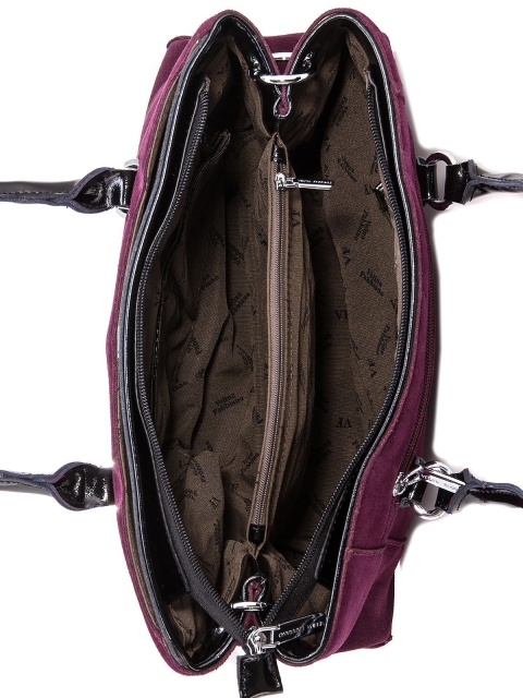 Бордовая сумка классическая Fabbiano (Фаббиано) - артикул: 0К-00004988 - ракурс 4