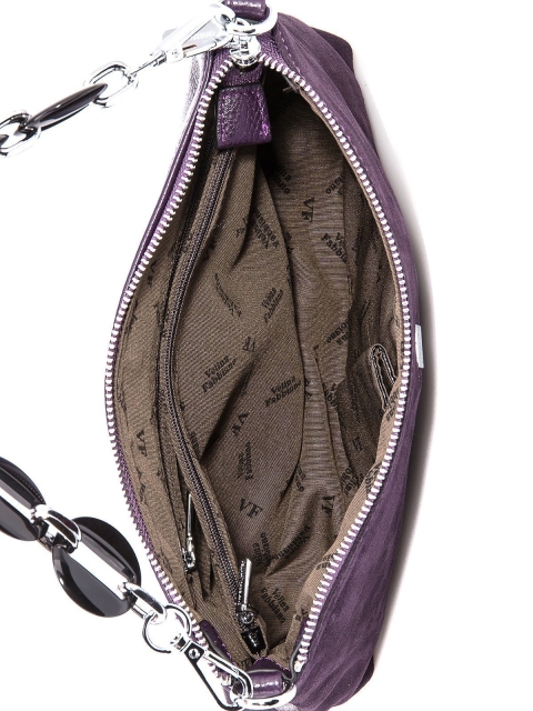 Фиолетовая сумка планшет Fabbiano (Фаббиано) - артикул: 0К-00004499 - ракурс 4