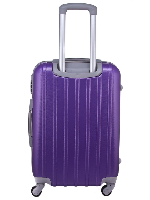 Фиолетовый чемодан Мир чемоданов (Мир чемоданов) - артикул: 0К-00004831 - ракурс 1