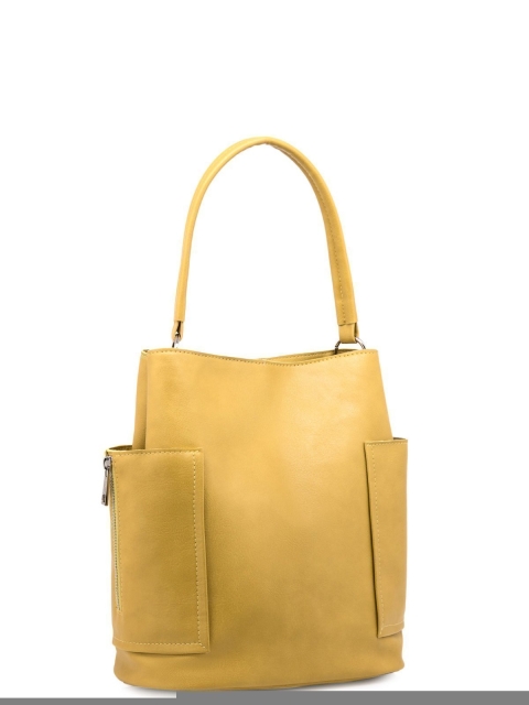 Жёлтая сумка мешок S.Lavia (Славия) - артикул: 1141 910 55 - ракурс 1