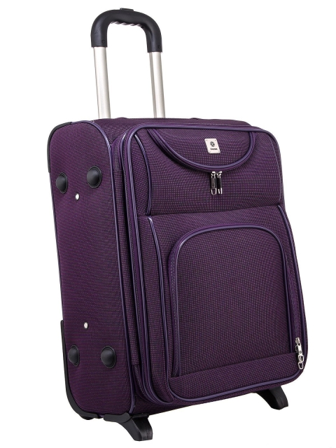 Фиолетовый чемодан 4 Roads (4 Roads) - артикул: 0К-00006580 - ракурс 1