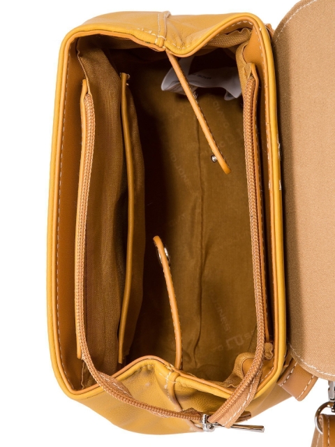 Жёлтый рюкзак David Jones (Дэвид Джонс) - артикул: 0К-00012110 - ракурс 4