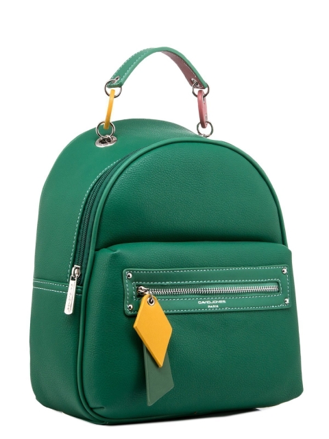 Зелёный рюкзак David Jones (Дэвид Джонс) - артикул: 0К-00011837 - ракурс 1