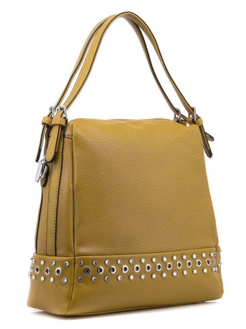 Жёлтая сумка мешок Fabbiano (Фаббиано) - артикул: 0К-00002428 - ракурс 1