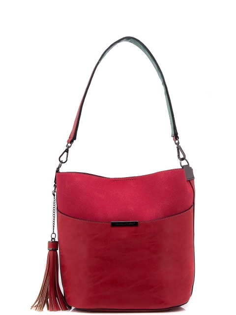 Красная сумка мешок David Jones (Дэвид Джонс) - артикул: 0К-00002208 - ракурс 1