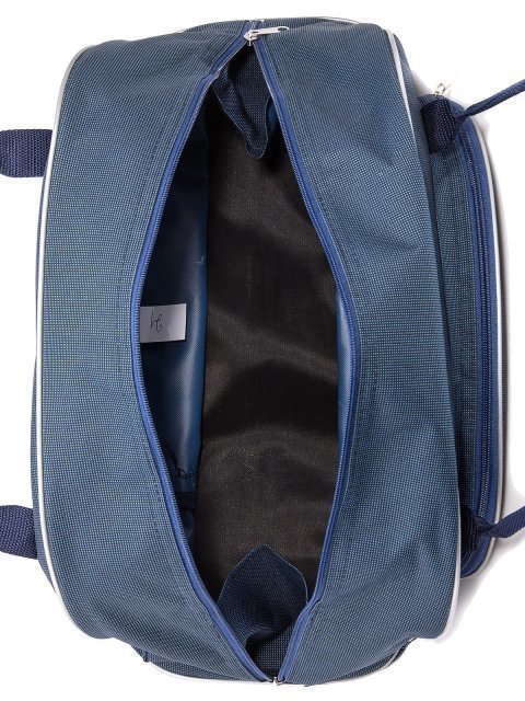 Синяя дорожная сумка Lbags (Эльбэгс) - артикул: 0К-00007434 - ракурс 4