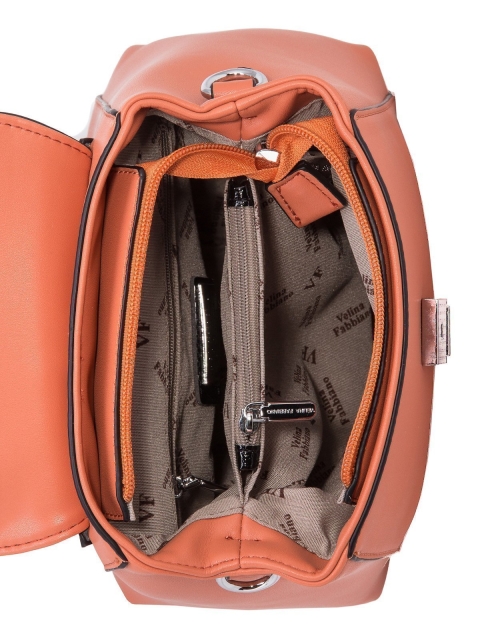 Оранжевый рюкзак Fabbiano (Фаббиано) - артикул: 0К-00010721 - ракурс 4