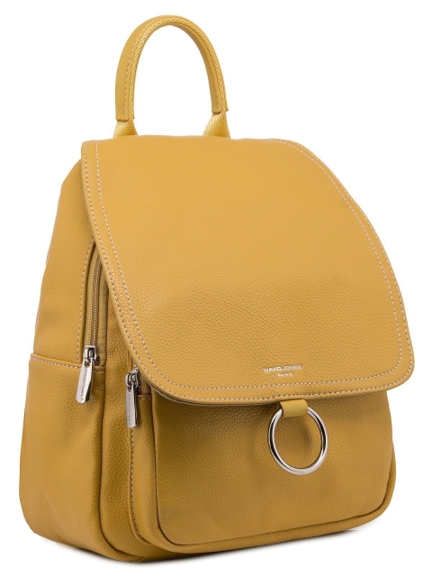 Жёлтый рюкзак David Jones (Дэвид Джонс) - артикул: 0К-00012077 - ракурс 1