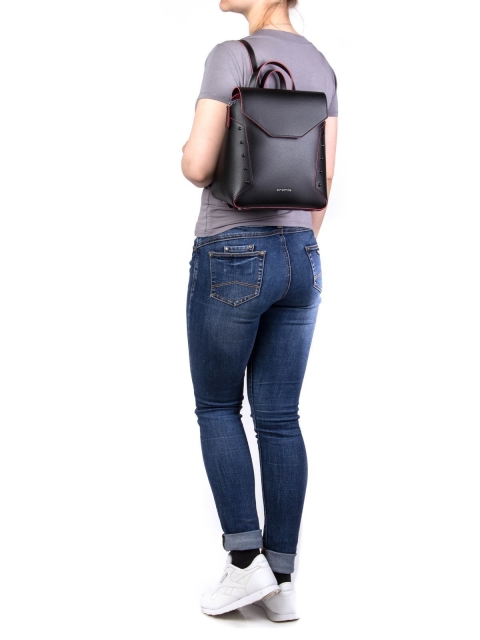Чёрный рюкзак Cromia (Кромиа) - артикул: К0000028512 - ракурс 1