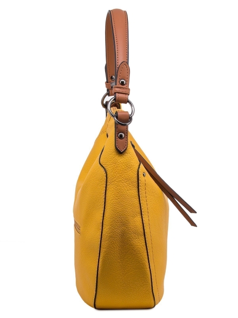 Жёлтая сумка мешок David Jones (Дэвид Джонс) - артикул: 0К-00011856 - ракурс 2