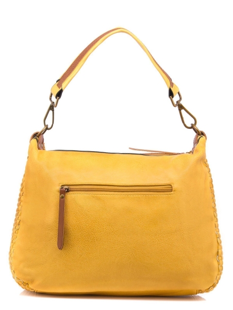 Жёлтая сумка мешок Domenica (Domenica) - артикул: 0К-00002101 - ракурс 3