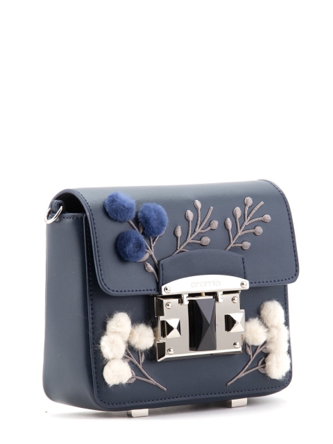Синяя сумка планшет Cromia (Кромиа) - артикул: К0000022897 - ракурс 2