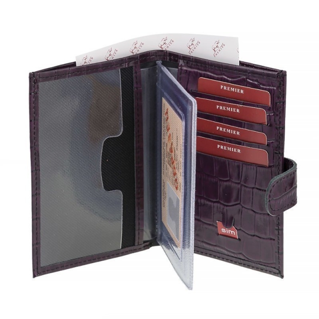 Фиолетовый бумажник S.Lavia (Славия) - артикул: К0000016601 - ракурс 1