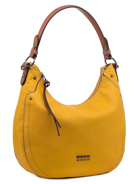 Жёлтая сумка мешок David Jones (Дэвид Джонс) - артикул: 0К-00011856 - ракурс 1