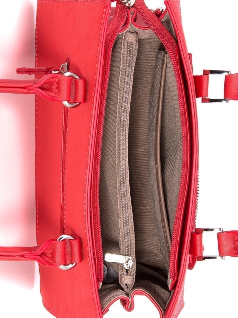Красная сумка классическая David Jones (Дэвид Джонс) - артикул: 0К-00001512 - ракурс 4